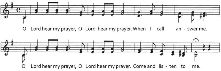 Lofprijzing: Lied 103e, 'Bless the Lord, my soul', 3x (staande) Preek Stilte