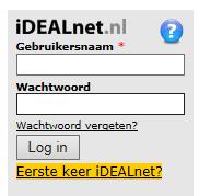 Eerste keer inloggen Op de schoolwebsite www.lentiz.nl/dalton-mavo kunt u zich registeren nadat u op het kopje heeft geklikt. U geeft aan dat u voor de eerste keer ideal.net gebruikt.