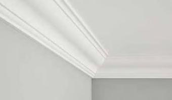 Skantrae biedt bij ieder stijlconcept bijpassende plafondlijsten, waarmee u uw huis, historisch of
