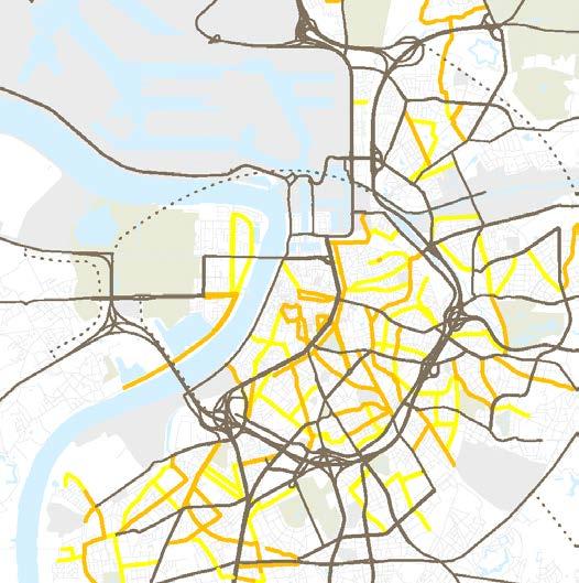 82 Figuur 38: Stadsstraten Antwerpen (bron: Mobiliteitsplan 2020-2030, richtinggevend deel, Stad Antwerpen, p.