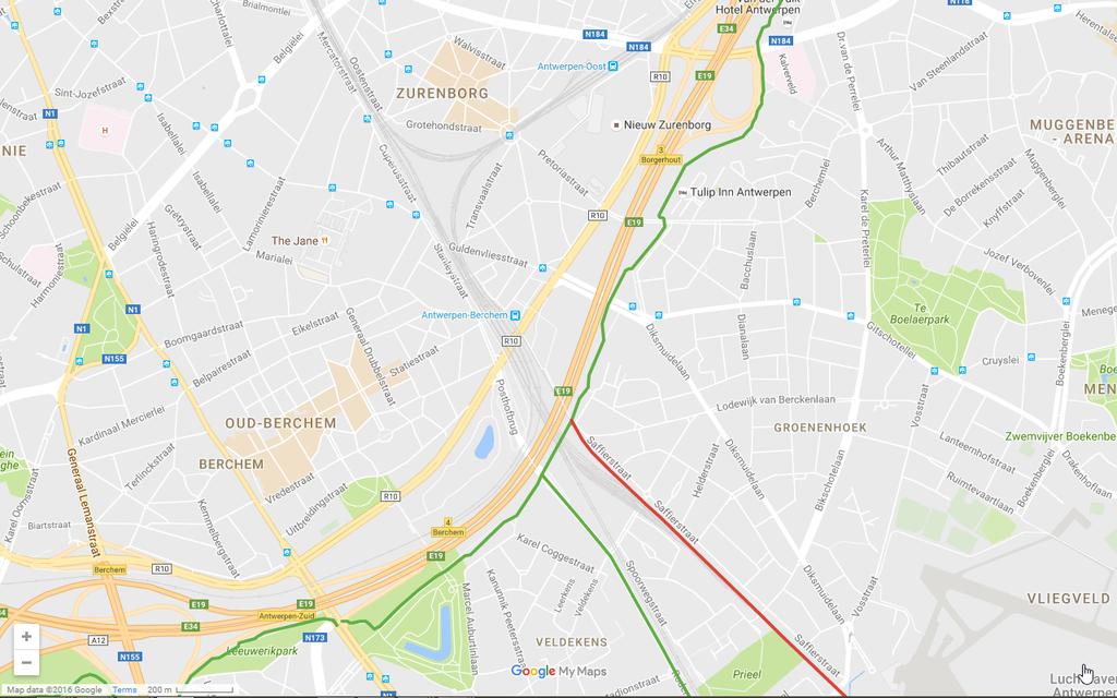 Aanleiding: Fietsbrug Berchem klaar F1 : fietsostrade Antwerpen-Mechelen net gerealiseerd