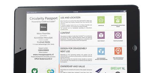 MATERIALS PASSPORTS Verzamelen informatie over de eigenschappen van materialen in en na hun toepassing.