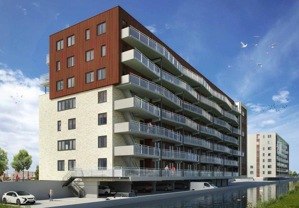 Te huur een prachtig appartement gelegen op de 3e verdieping van het appartementengebouw Le Coupé te Alphen aan den Rijn.