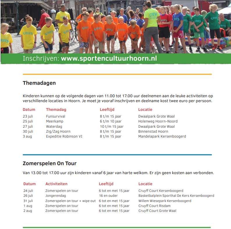 Sportnieuws Nationale Sportweek Van 15 t/m 29 september 2018 is de 15e Nationale Sportweek.