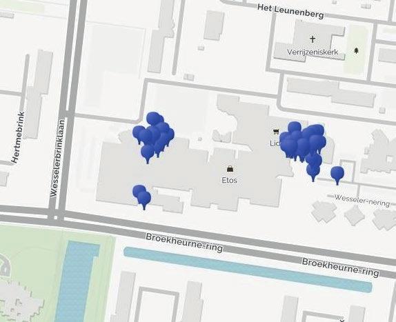 Schone gevels Onderhoud Grof zwerfafval Vindbaarheid 0,9%,% 7,1%,7% Vindt u dat er over het algemeen voldoende wordt schoongemaakt in dit winkelgebied?