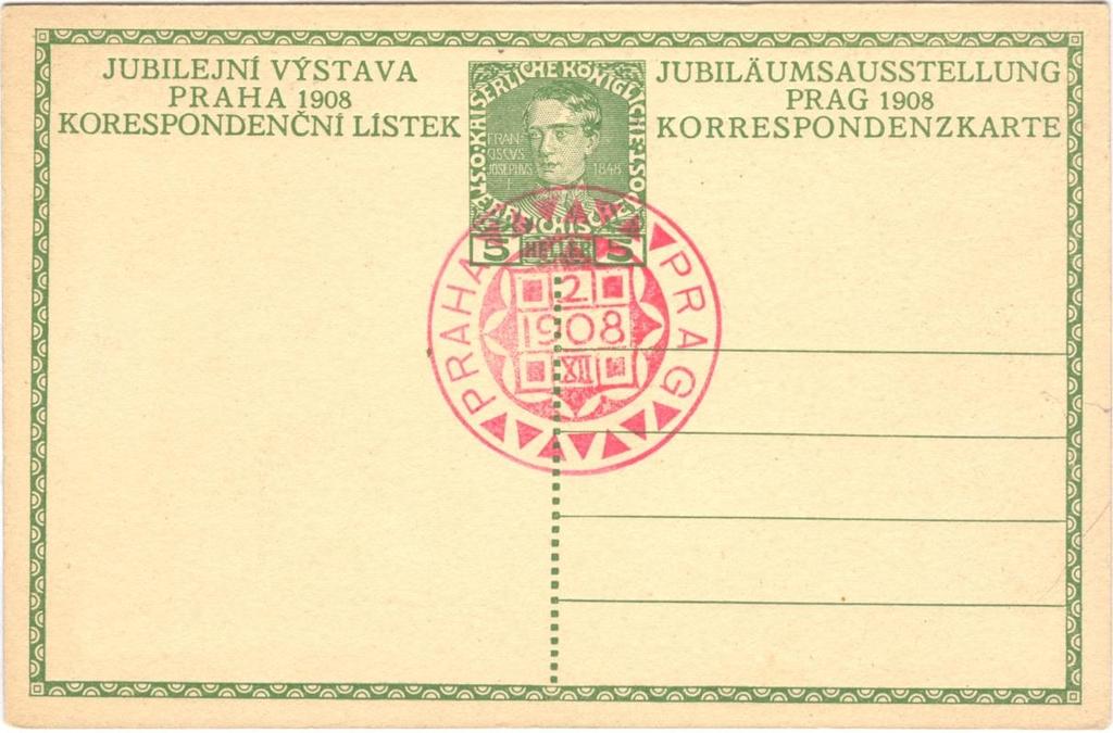 In 1908 werden de afbeeldingen van de 5 Heller en 1 Krone
