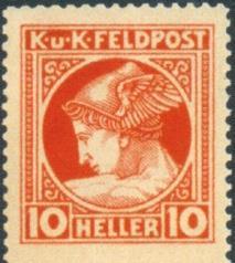 In 1915 verscheen voor de Oostenrijks-Hongaarse veldpost een serie van 27 gelijksoortige zegels met twee nieuwe kaders maar met dezelfde twee portretten van de keizer.