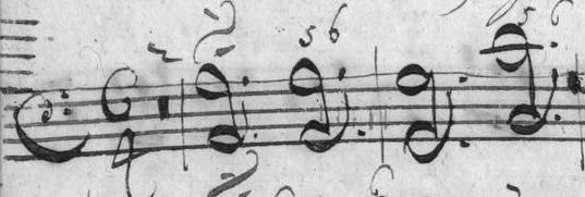 Wellicht octaveerden deze instrumenten; generale bas-spelers vonden in hun leergangen (zoals die van Johann David Heinichen 73 ) dat het aanbevelenswaardig kon zijn om de baspartij te octaveren.