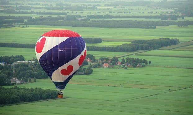 HOOGTEVREES Van hoogtevrees heeft niemand last in een ballon. Het klinkt misschien onwaarschijnlijk, maar het is waar.