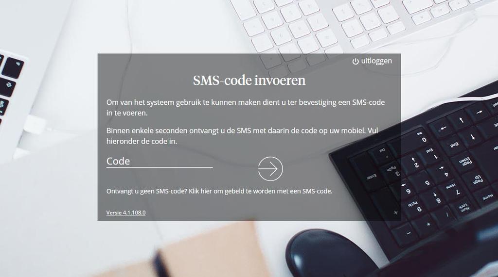 Let op! Krijgt u geen SMS-code op uw telefoon?