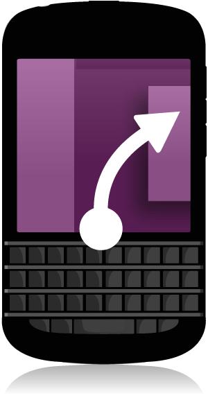 Verbonden blijven met de BlackBerry Hub Een bestand aan een e-mailbericht of tekstbericht toevoegen Als uw draadloze abonnement mms-berichten ondersteunt, kunt u een bijlage toevoegen aan een sms. 1.