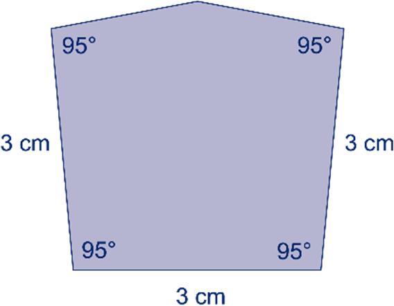 1,8 m 53 a (12 2) 180 = 10 180 = 1800 De hoeken zijn gelijk, dus 1800 : 12 = 150 Het zijn identieke gelijkenige driehoeken, met een