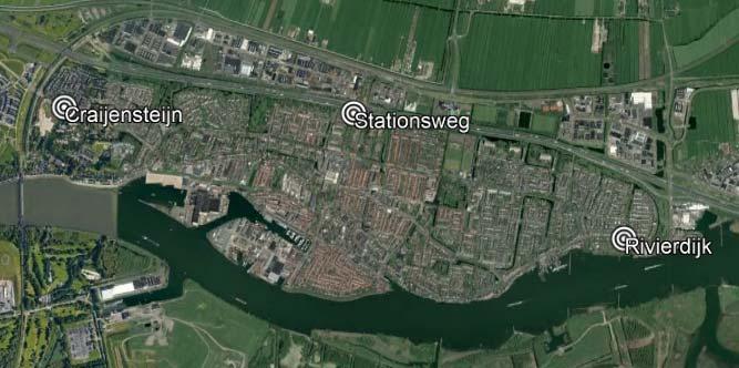 TNO-rapport TNO 2018 R11144 5 / 19 2 Meetlocaties Sliedrecht ligt aan de Beneden-Merwede. Deze rivier wordt veel gebruikt door scheepvaart.
