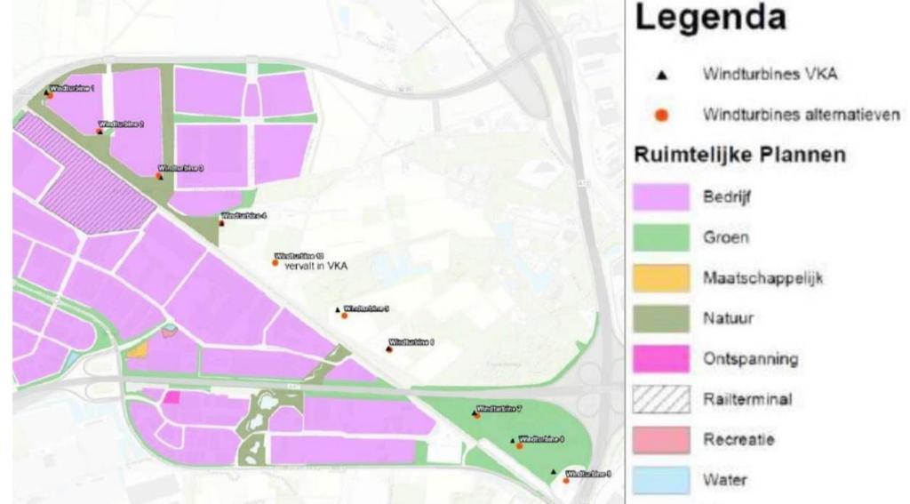 1. Voorlopig oordeel over het milieueffectrapport (MER) De gemeenten Venlo en Horst aan de Maas willen het windturbinepark Greenport Venlo van Etriplus met negen turbines mogelijk maken.