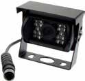 Sensor Beschermings- Micro Kijkhoek Aansluiting no. 160610 Micro/Bumper fit Camera 12V 0.