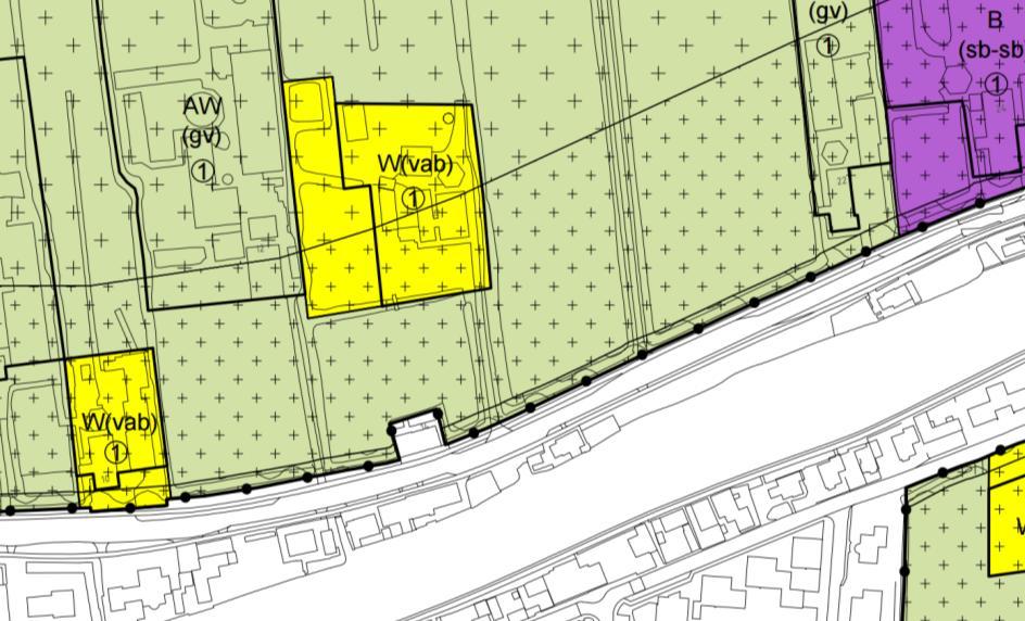 Uit dit bestemmingsplan blijkt dat de woonbestemming alleen van toepassing op de bestaande woning met directe omgeving daarvan en dat de rest van het gebied een bestemming heeft.