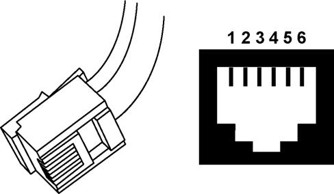 NOZ2 HANDLEIDING SERVICE 7.11 Samestellig va de Biddle-besturigskabel De besturigskabel voor het regelsysteem is samegesteld als volgt: De stekkers zij modulaire coectors va het type 6P4C.