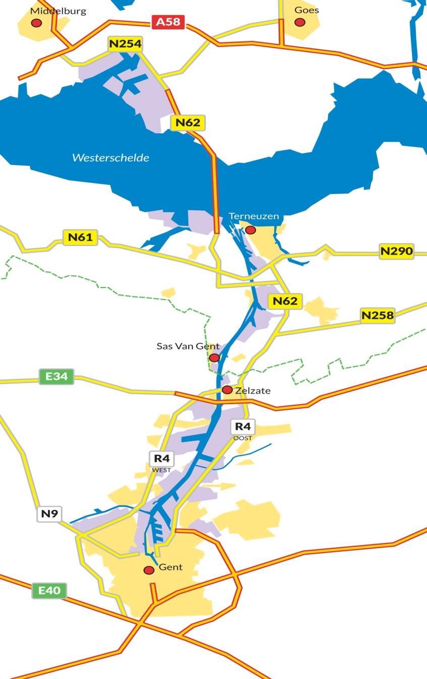 Project Nieuwe Sluis Terneuzen Kosten: Totaal: 934 miljoen incl.