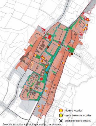 Het Masterplan Inbreidingen stelt daarbij dat de aangegeven begrenzing van de hoogtezones indicatief is en zich leent voor discussie en verfijning.