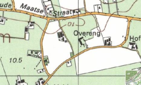 Oude landschapsstructuren. Ontwikkeling van het compacte erf door de jaren heen. Bescheiden en groene uitstraling van de huidige erven.