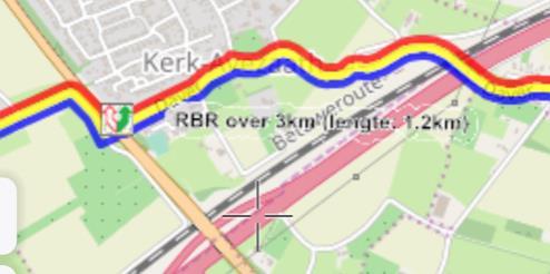 OFFLINE KAARTEN De 3 route lijnen (Lopers, B en C)