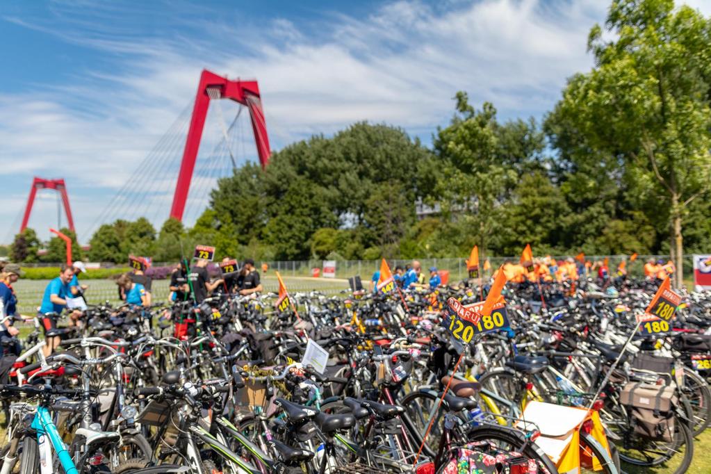 FIETSENSTALLING NOORDEREILAND Maximaal 11 fietsen per team Alleen toegang met de