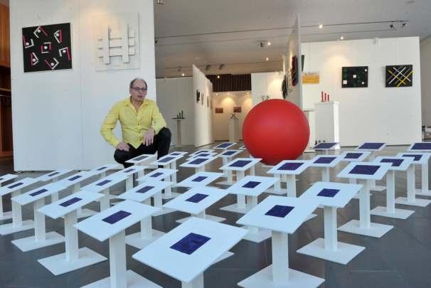 Johannes BlonK Geometrisch Abstracte Kunst in 3 Dimensies: Foto