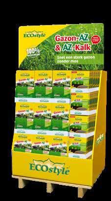 Displays Gazon-AZ Display Gazon-AZ 2 kg 96 1195661 Display Gazon-AZ 5 kg 60 1195101 Display Gazon-AZ 10 kg 30 1195102 Combi Gazon-AZ 5/10 kg 28/14 1198005 Combi