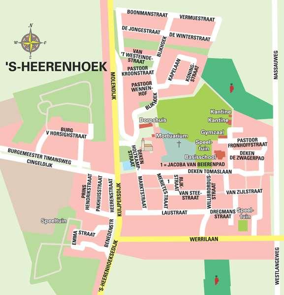 7. Route 7.1 Detail map dorp s-heerenhoek. P 7 3 2 4 P 5 1 6 1. Permanence 2. Jury 3. Kleedruimten - Douches 4.