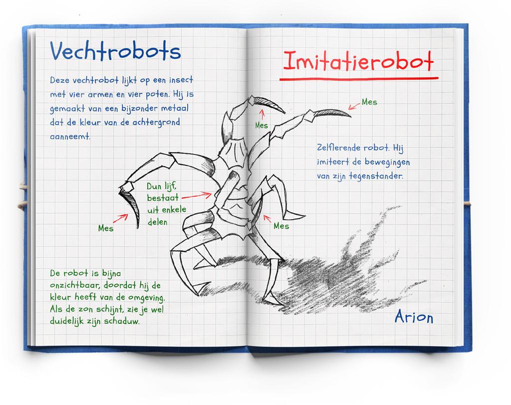 Wordt jouw robot goed of slecht? In de serie Robotoorlog komen gevaarlijke robots voor.