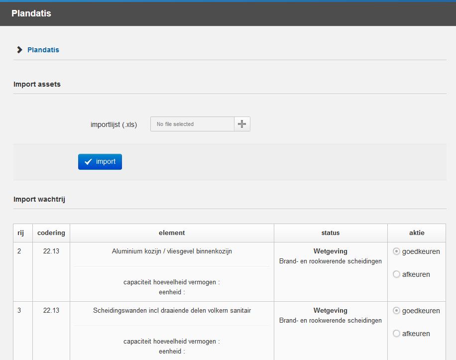 7.7 Managementrapportage Via deze optie is het mogelijk om een Excel export te maken