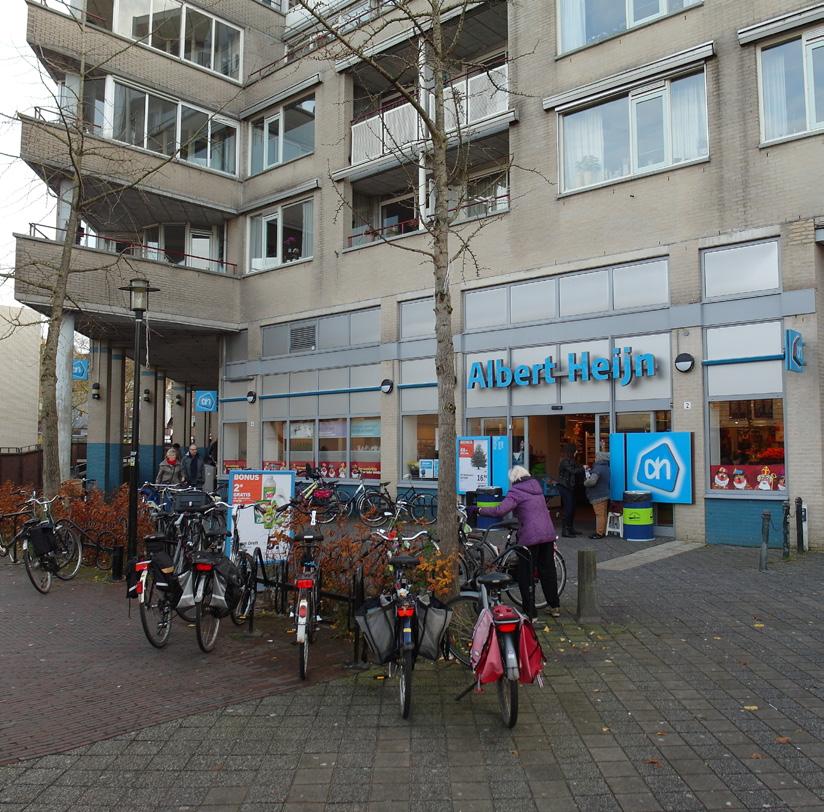 000 m² wvo. Hier zijn de supermarkten AH (1.100 m² wvo) en Nettorama (900 m² wvo) gevestigd. Er bestaan concrete plannen voor uitbreiding van het winkelcentrum.