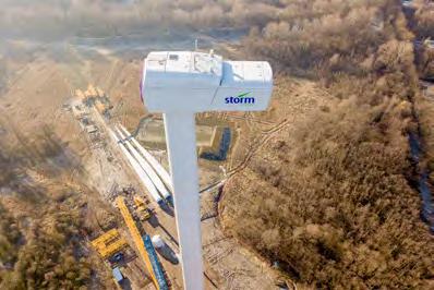 Windpark Haven Gent 2 Het Storm-windpark bestaat uit