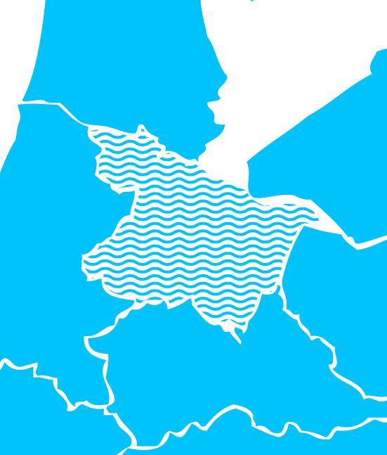 5.3 Hoogheemraadschap Amstel, Gooi en Vecht Hoogheemraadschap Amstel, Gooi en Vecht bevindt zich in de provincies Noord-Holland en Utrecht en grenst aan de waterschappen Rijnland, Hollands