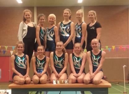Nieuwsbrief van de gymnastiekvereniging Balkbrug Juli 2016 Sponsorloop: Op 27 en 28 oktober hebben we een sponsorloop gehad. De kinderen hebben heerlijk gerend!