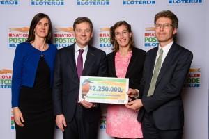 Wij zijn ontzettend blij met de bijdrage van de Postcode Loterij voor ons werk aan een duurzaam en mooi Nederland, aldus voorzitter Joris