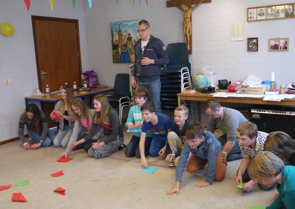 Ook waren Femke en haar vriend William geregeld in de Kerk om na de Mis onze typisch Peruaanse spulletjes te verkopen.