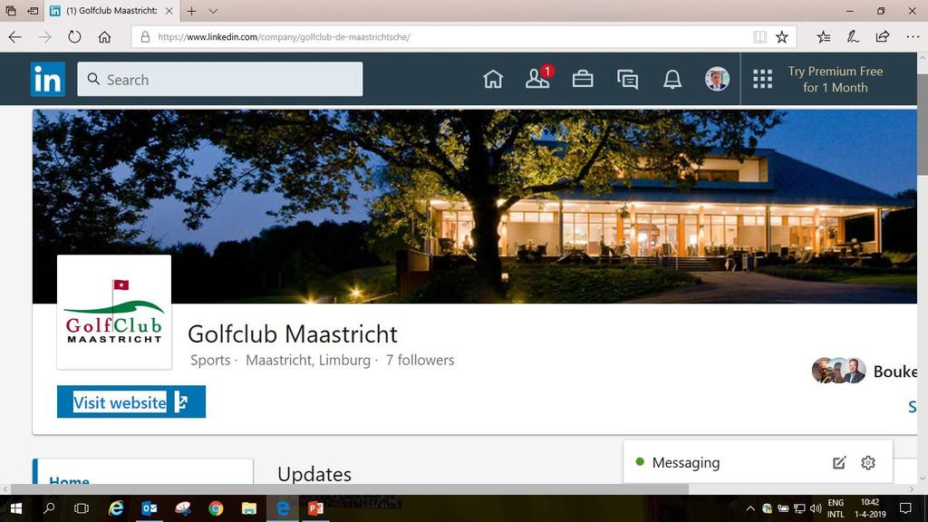 Golfclub Maastricht op LinkedIn