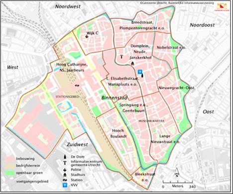 2. De wijk en haar bewoners Utrecht Binnenstad omvat twee subwijken. Dit zijn: Binnenstad city- en winkelgebied; Binnenstad woongebied. De Binnenstad is de kleinste wijk van Utrecht met circa 17.