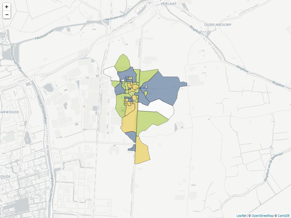 De Noord - Totaal Leefstijl Tevredenheid met woonsituatie 89% 79% Wijk verbeterd? Wijk afg. 4 jaar verbeterd Verhuisintentie wijk Komende twee jaar 12% 1 Verwachting Verbetering komende 4jr.