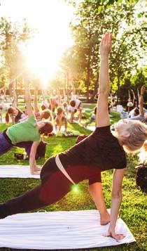 30 deelnemers YOGA IN HET PARK Wilt u tijdens de zomermaanden de yoga poses onderhouden? Dat kan op 6 mooie plaatsen in Beveren!
