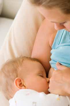 Borstvoeding Het is aangeraden om je baby tijdens de eerste levensmaanden borstvoeding te geven.