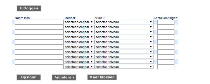 Stap 5. Toevoegen van klassen en klaskenmerken Klik op Klas toevoegen in het beginscherm om uw klassen te registreren.