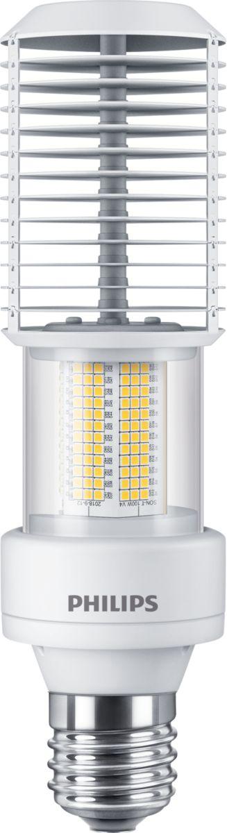 Met het juiste lampformaat en de juiste lichtverdeling kunt u eenvoudig Philips TrueForce LED Public straatlampen installeren zonder de voorschakelapparatuur of reflector van de armatuur te wijzigen