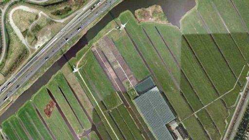 Inkoopsta 0 100 meter GROTE WESTEINDSCHE POLDER sloot Rijnland w.i.u.