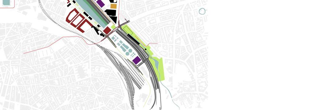 stedelijk georganiseerde gebiedsregie (structuurschets Singel Noord, beeldkwaliteitsplan Groene Singel, Masterplan Singel Noord) en concrete projecten in het kader van de verbreding van het