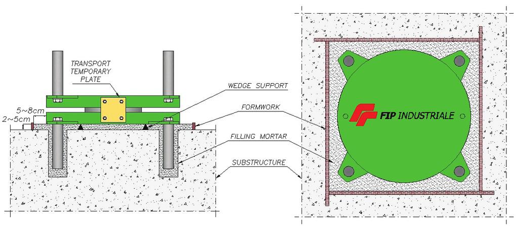 De transport klemmen moeten weer naar behoren worden vast gezet. De transport klemmen zijn niet ontworpen om constructieve belasting te weerstaan.