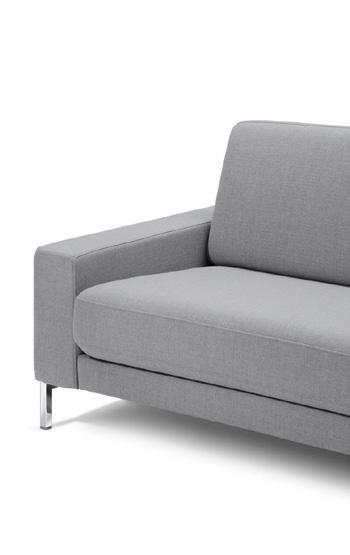 Stap 6 Kussencomfort Kussencomfort lounge plus* Kussencomfort medium* Kussencomfort stevig* Kussencomfort lounge plus* Elastisch zitcomfort en zachte zitondersteuning door progressieve zittingopbouw