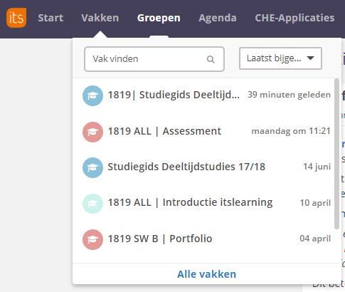 7. Portfolio Het portfolio is de plek waar je alle toetsproducten van je leeruitkomsten gaat inleveren. Dit doe je dus niet in de vakken zelf!