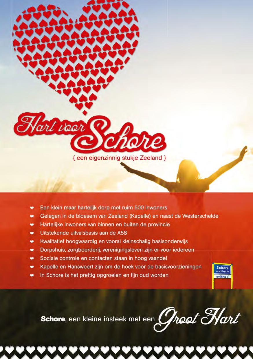 Toekomstvisie Schore 2013-2030 6. Bijlage 6.1 Flyer Hart voor Schore!